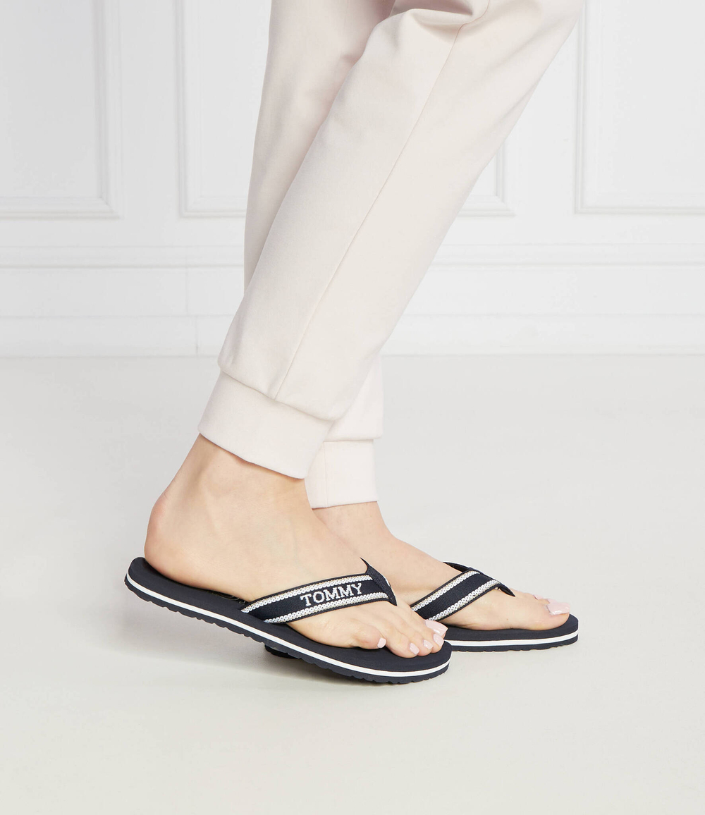 Вьетнамки Tommy Hilfiger - темно-синий(FW0FW07905)