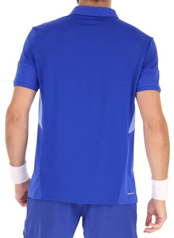 Мужское теннисное поло Lotto Tech и - небесный