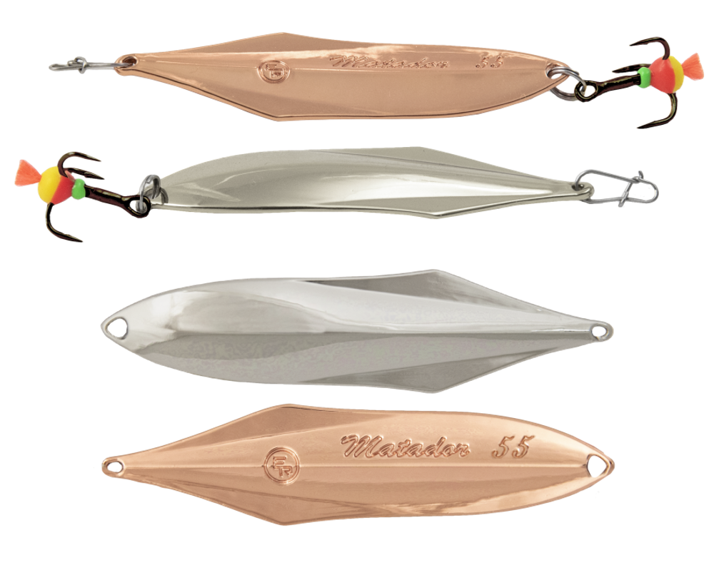 Блесна вертикальная ECOPRO Matador 55мм, 6г,S/C