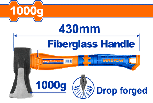 Топор 1000 г, 43 см (6/12) WADFOW WHM6321