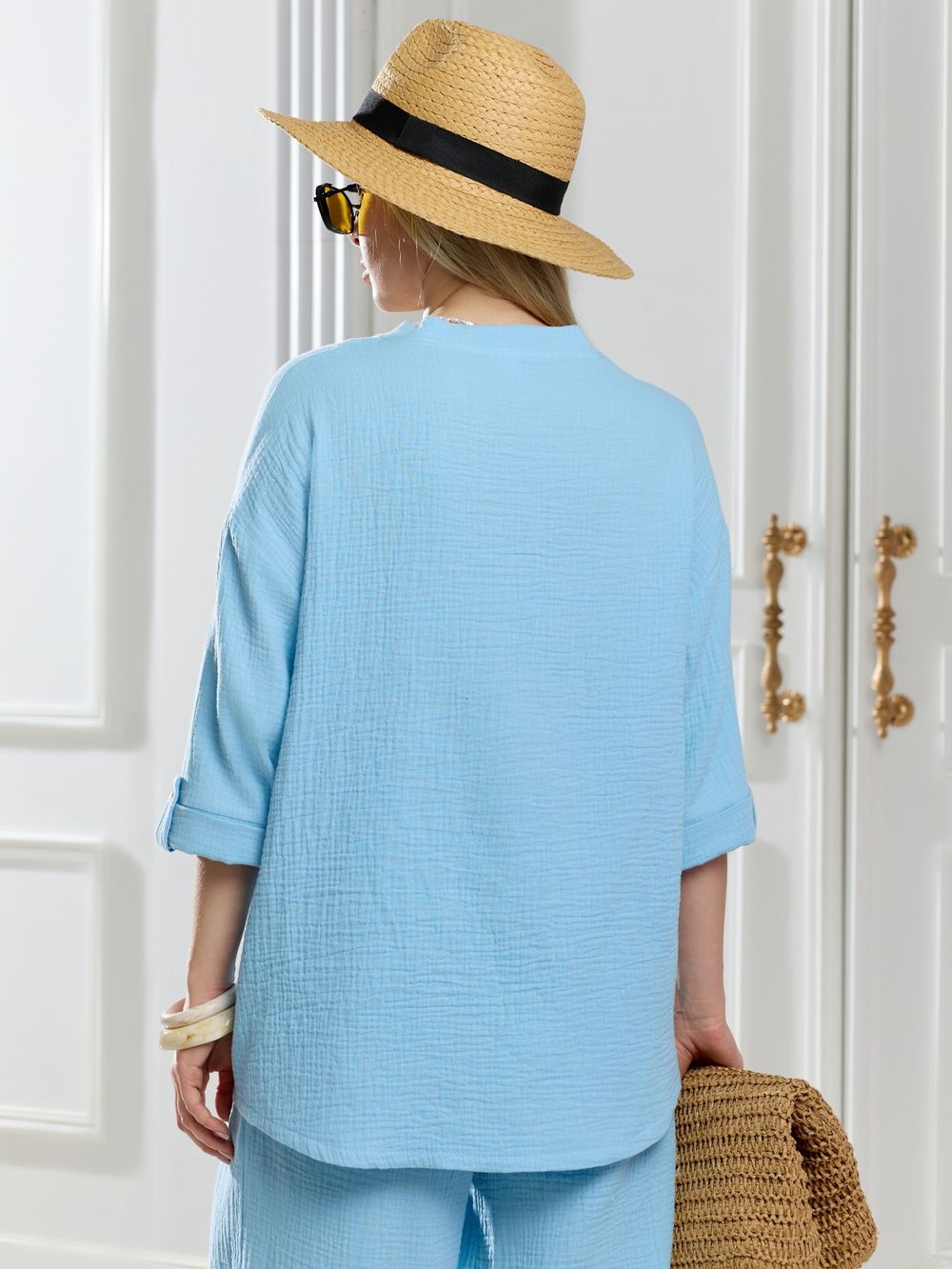 Блузка женская Асель-2 Виотекс АКВА