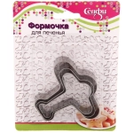 Форма для выпечки печенья 3шт «Самолетик»