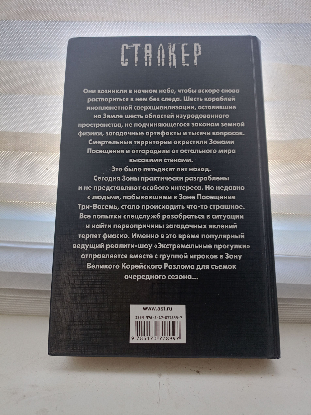 Радиант Пильмана: Игры с запредельным. СТАЛКЕР