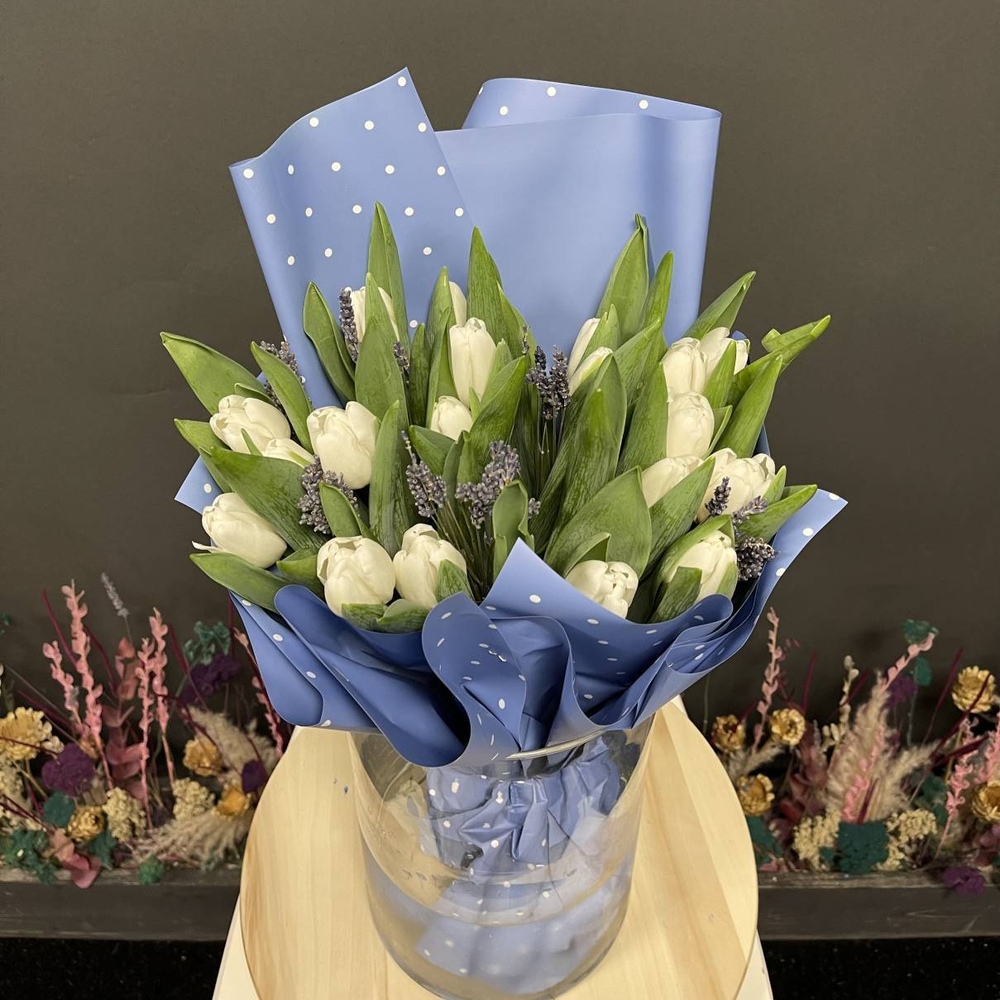 Букет цветов «Лавандовая поэзия»