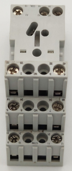 5шт Колодка цоколь для реле CR-M 2ПК ABB CR-M2LS 1SVR405651R1100