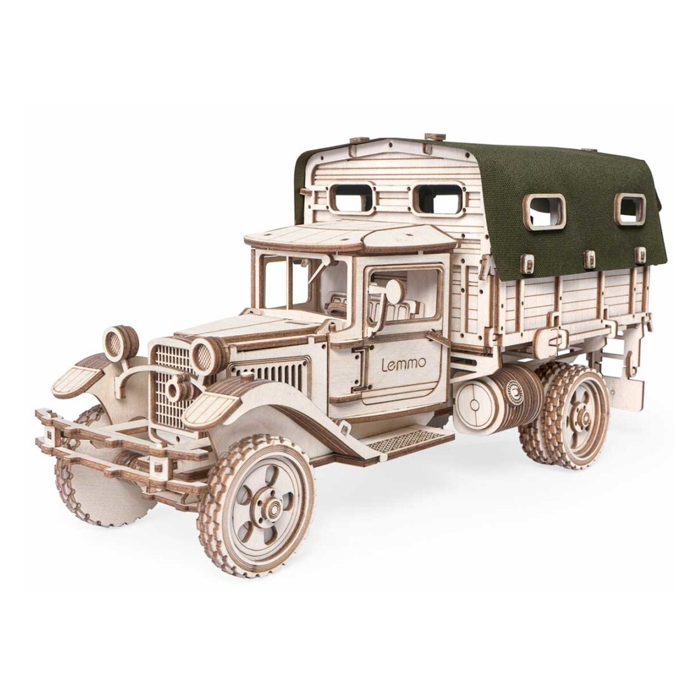 Деревянный конструктор Грузовик ГАЗ-АА с тентом (Lemmo)