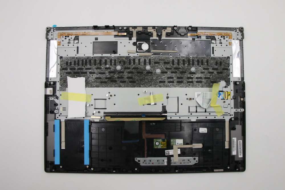 Верхняя панель с клавиатурой (топкейс) для ноутбука Lenovo Legion Y740-17ICHg/Legion Y740-17IRH/Legion Y740-17IRHg раскладка - русская, с подсветкой, серый (5CB0S16460), оригинал