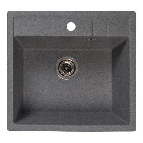 Мойка ML-GMS121 СТАНДАРТ прямоугольная, темно-серый (309), 555*495*190мм