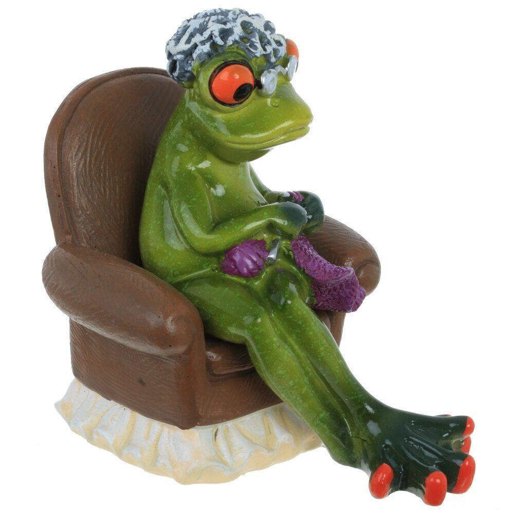 GAEM Фигурка декоративная "Лягушка", L8 W13 H10 см, 2в.