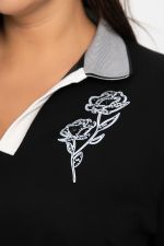 Блуза Алика (черная) Б14239-20М LT Collection