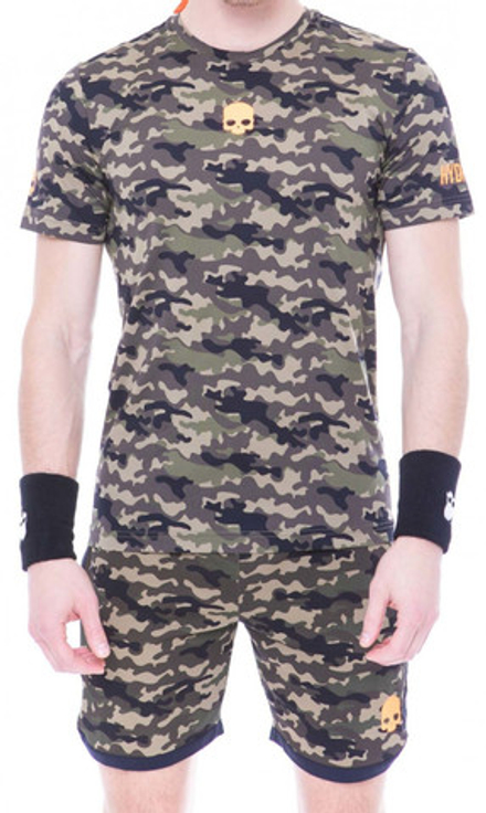 Мужская теннисная футболка Hydrogen Printed Tech Tee - camouflage
