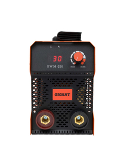 Инверторный сварочный аппарат (250 А; дисплей; кабель 2.5+1.5 м) Gigant GWM-250