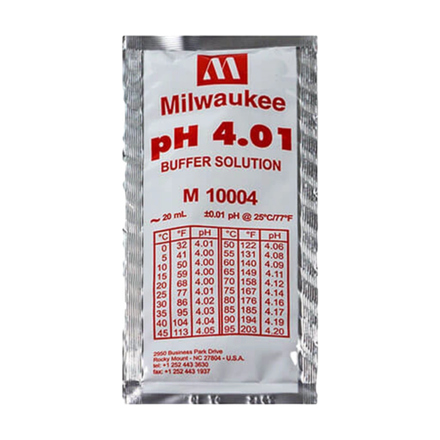 Milwaukee Калибровочный раствор pH 4.01 20 мл.