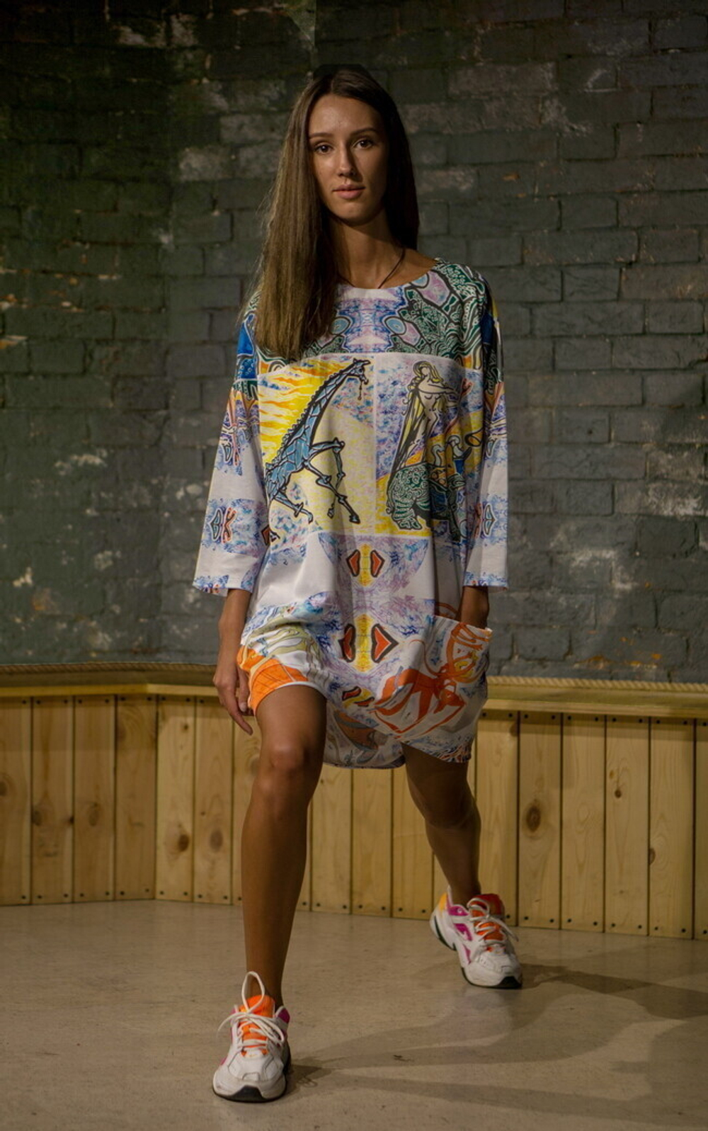 Туника "Дали", по мотивам литографий Сальвадора Дали из серии "Витражи"