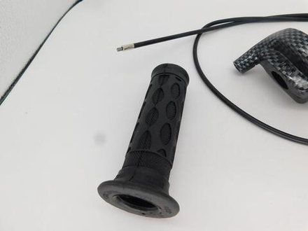 ручка газа с грипсами Daytona-X 22 мм