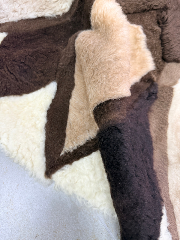 Ковер шкура натуральная овчина меховой