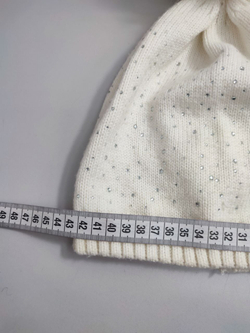 Шапка со стразами