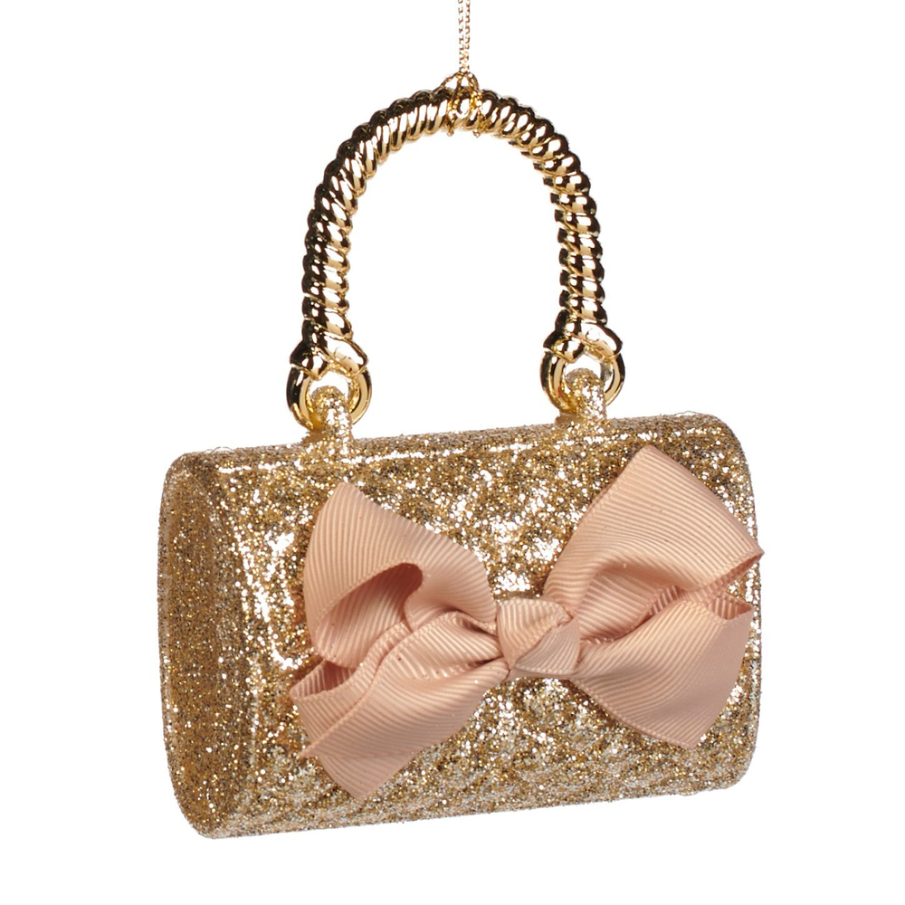 Игрушка сумочка-кошелек 11.5см Goodwill золотая/розовая