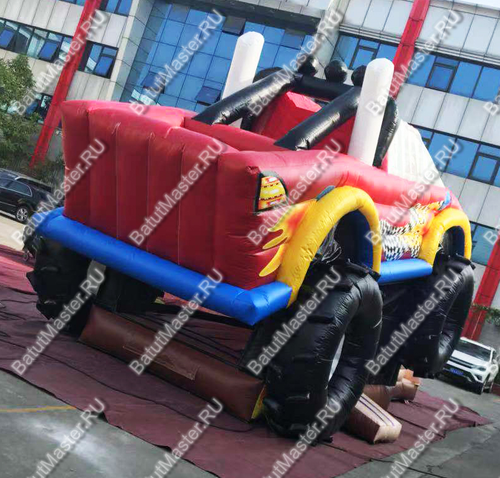 Коммерческий надувной батут "Пикап", 7*4,5*4 м