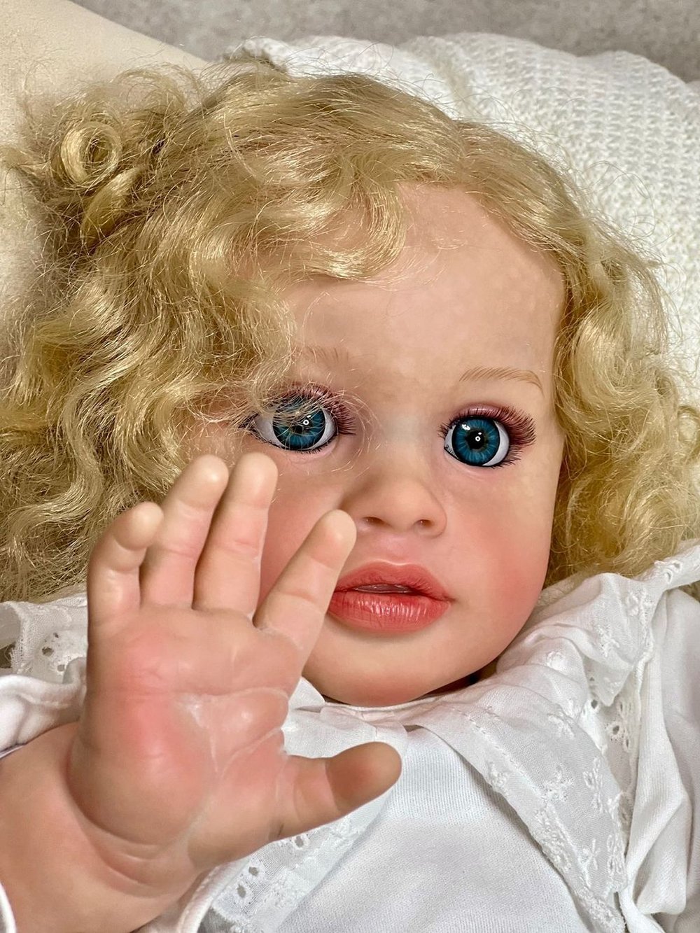 Кукла Реборн мягконабивная 65см в пакете (FA-508)