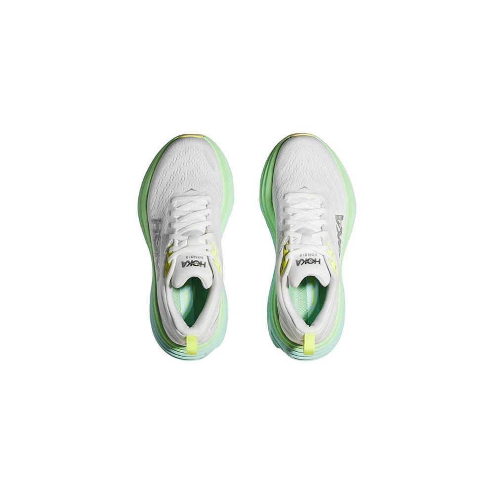 Кроссовки женские HOKA W BONDI 8 WIDE Blanc De Blanc / Sunlit Ocean
