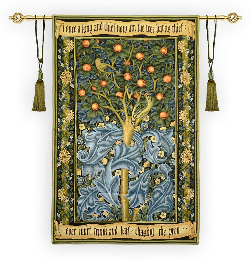 Гобеленовое панно Дятел 88х136 см