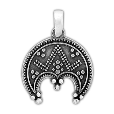 Амулет Славянский №12 Лунница металл