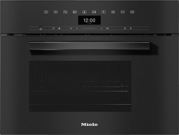 Встраиваемая пароварка с СВЧ Miele DGM 7440 OBSW