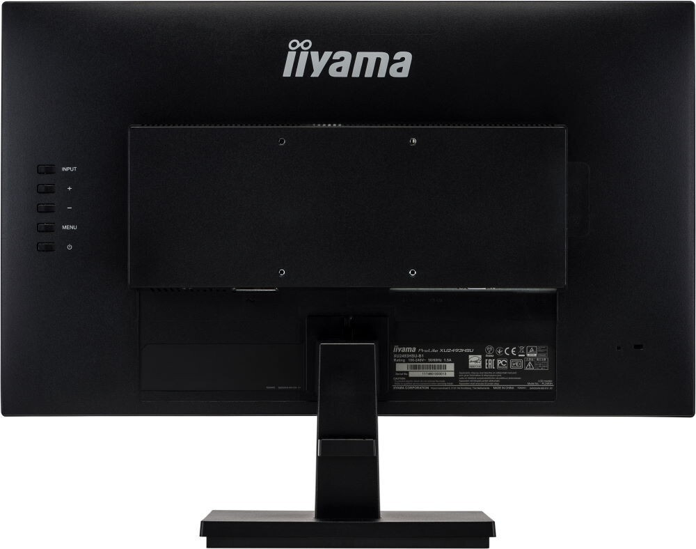 Монитор Iiyama 24;; ProLite XU2493HSU-B1 1920x1080 IPS LED 75Гц 4ms VGA HDMI DisplayPort