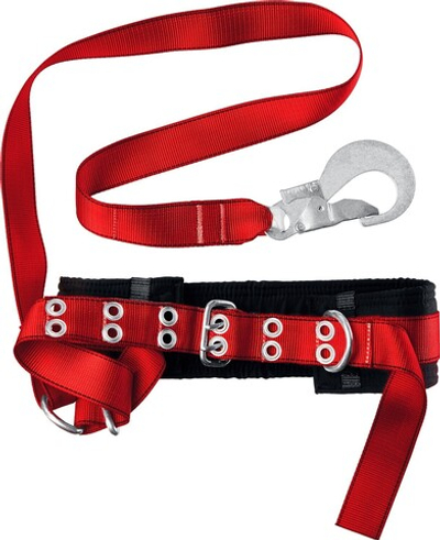 ЗУБР ПАМИР, 2 точки крепления, ленточный строп, безлямочный предохранительный пояс (11585)