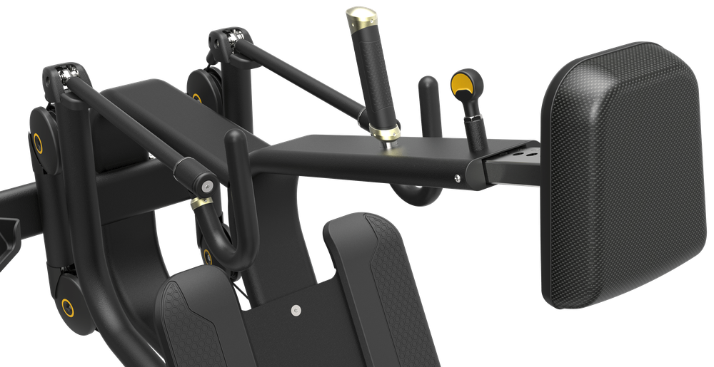 Impulse FE9719 гребная тяга с упором, профессиональный тренажер