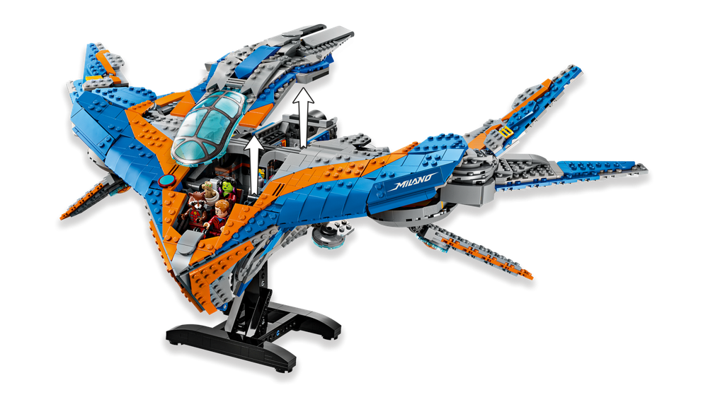 Конструктор Лего Марвел Стражи Галактики: Милано 76286 | LEGO Marvel Guardians Galaxy космический набор 2090 деталей 12+