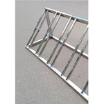 Велопарковка №85, на 7 мест, 2000*510*510 мм., из нержавеющей стали