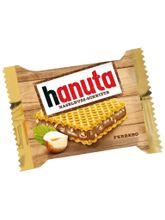 Вафли Ferrero Hanuta с шоколадно-ореховой начинкой 220 г x 2 шт