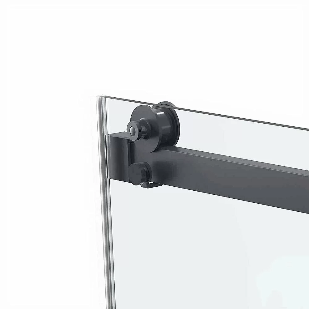 Душевая дверь Vincea Como Soft VDS-1CS110CLGM 110 стекло прозрачное/профиль вороненая сталь