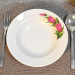 Тарелка 200мм глубокая форма Идиллия Колокольчики