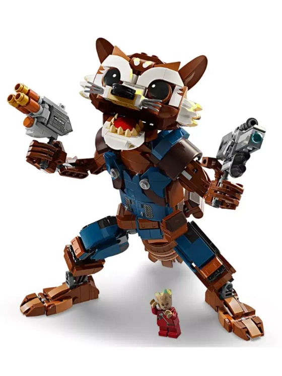 Конструктор Лего Марвел 76282 Ракета и малыш Грут Marvel