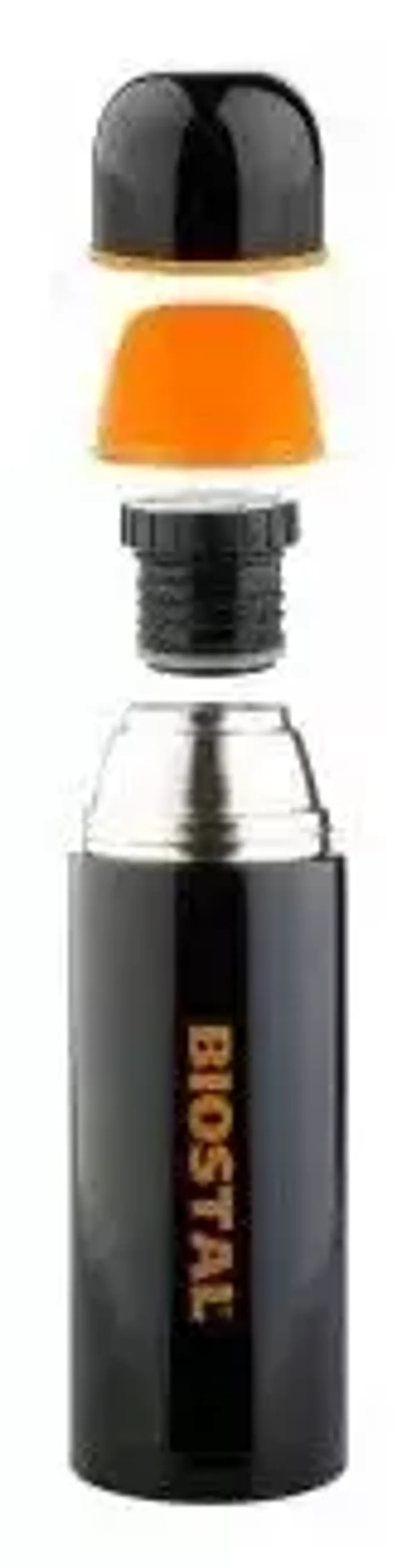 Термос "Биосталь-СПОРТ" с узкой горловиной, цв. черный, 1,0 л