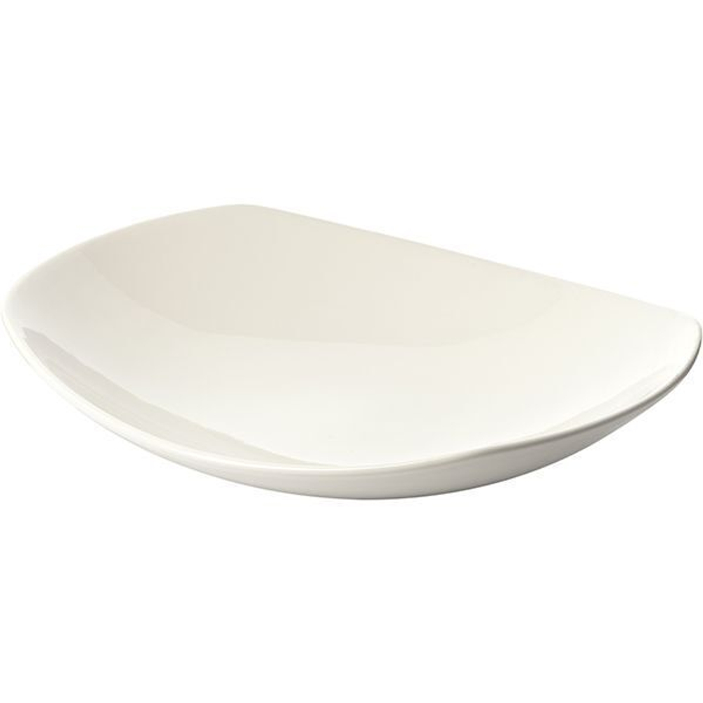 Тарелка глубокая «Тэйст»;фарфор;,H=55,L=310,B=265мм;белый (Цвет: белый)