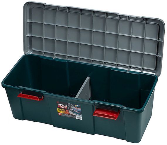Экспедиционный ящик IRIS RV Box 770D, с открытой крышкой.