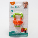 Ниблер «Чудо», с силиконовой сеточкой, цвет оранжевый 2279602