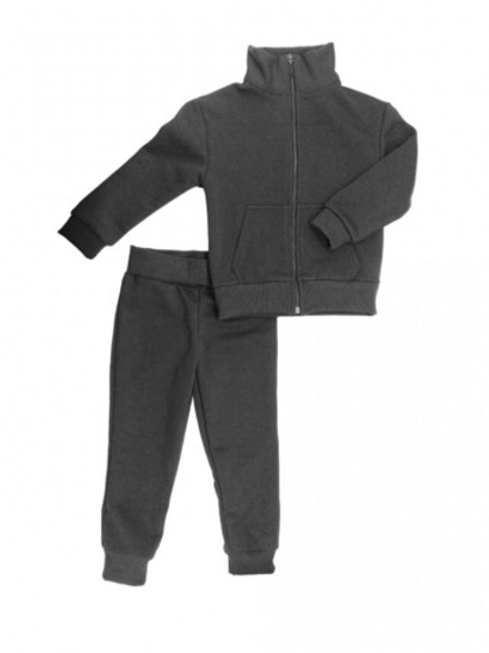 Спортивный костюм 0212/58 черный, без начеса