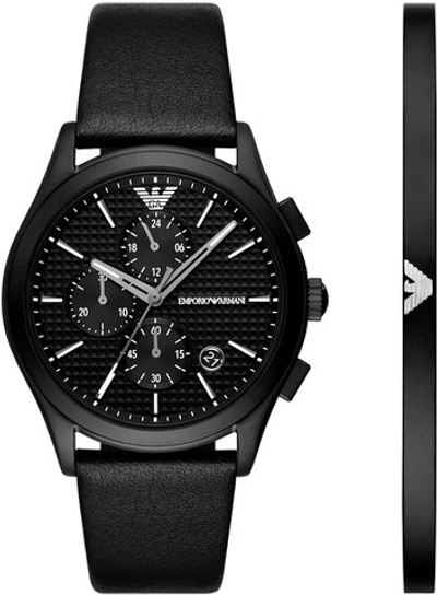 Наручные часы Emporio Armani AR80070SET с хронографом