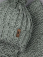 Шапка для мальчика со снудом осенняя