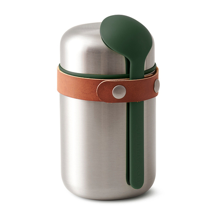 Термос black+blum, food flask, 400 мл, зеленый