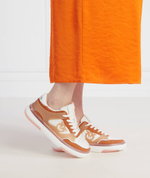 Кожаные кроссовки ginette Pinko - белый(100880 A0RI)