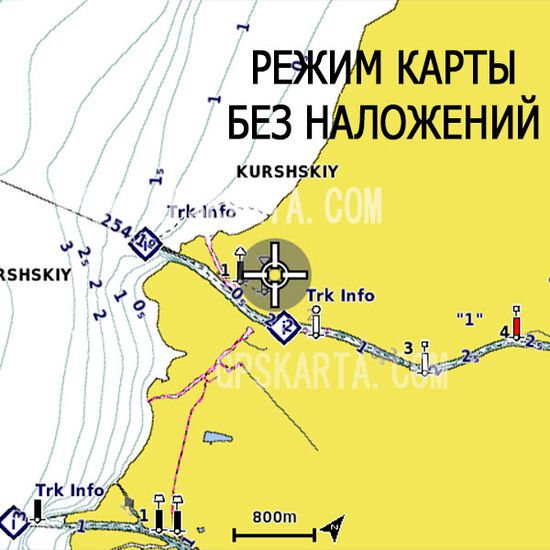 Северная Европа карта глубин для Garmin BlueChart G3 Vision VEU721L