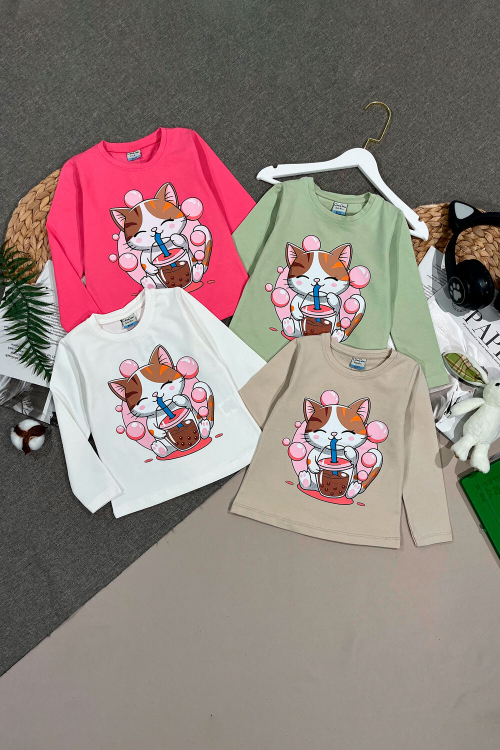 Лонгслив для девочек