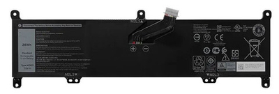 Аккумуляторная батарея для ноутбука Dell Inspiron 11 3195 2-in-1 (NXX33) 7.6V 28Wh