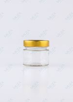 Баночка стеклянная с крышкой 100 мл.